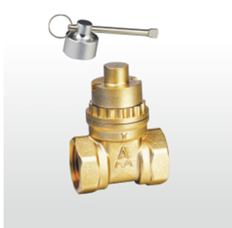 埃美柯黃銅磁性帶鎖閘閥圖片